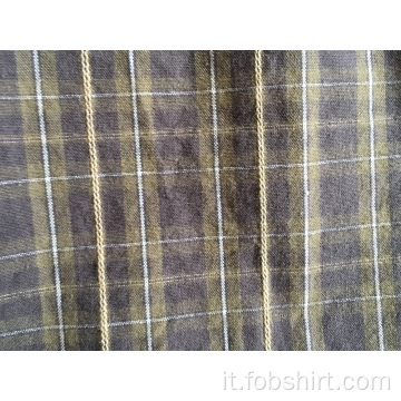 Camicia uomo manica lunga a quadri